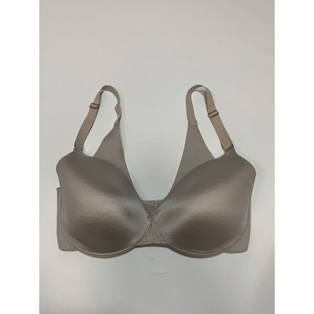 Soma Women’s Vanishing Back Full Coverage Bra Underwire Padded Gray Size 38 D
